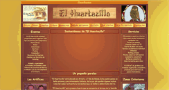 Desktop Screenshot of elhuertecillo.es
