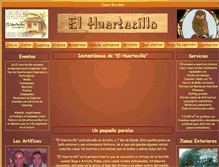 Tablet Screenshot of elhuertecillo.es
